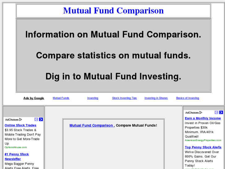 www.mutual-fund-comparison.com