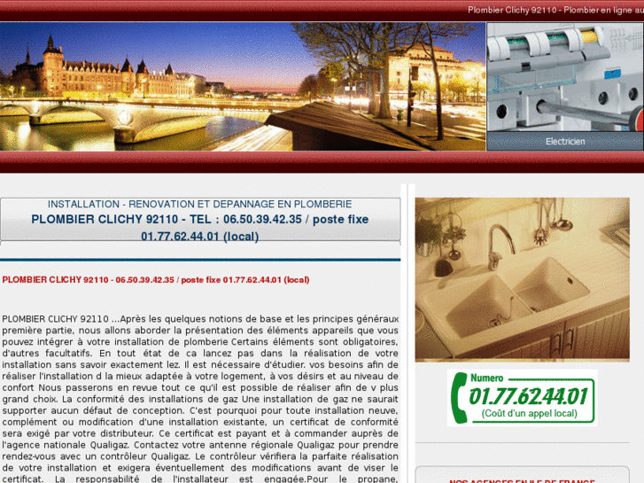 www.plombier-clichy-92110.com