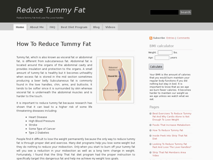 www.reducetummy.net