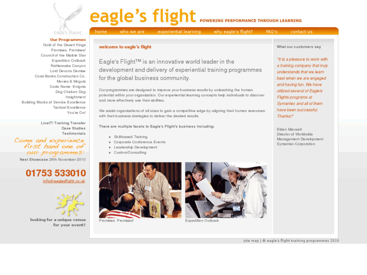 www.eaglesflight.co.uk