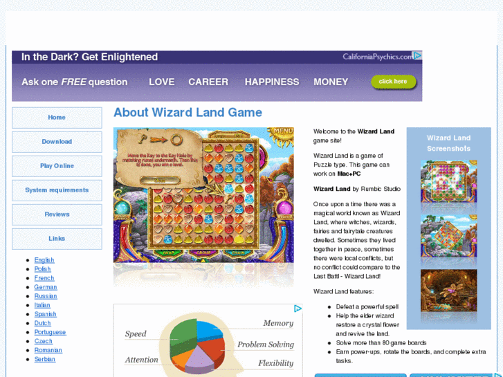 www.wizardlandonlinegame.com