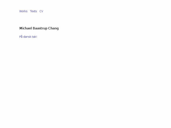 www.michaelchang.dk