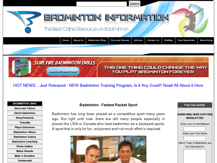 www.badminton-information.com