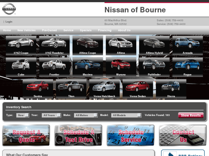 www.nissanofbourne.com