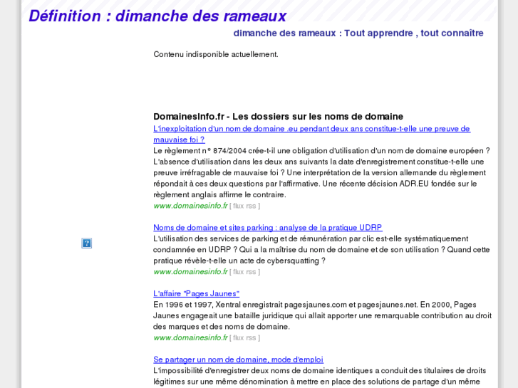 www.dimanche-des-rameaux.com