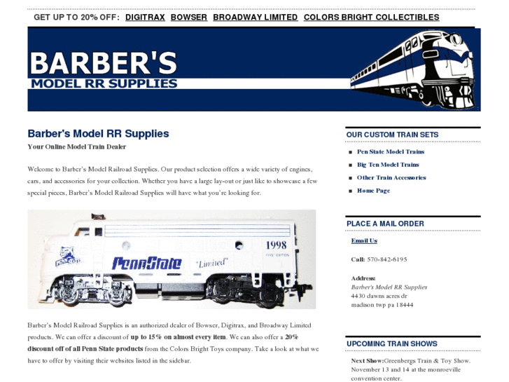 www.barberstrains.com