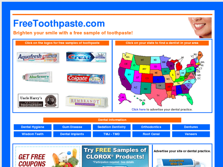 www.freetoothpaste.com