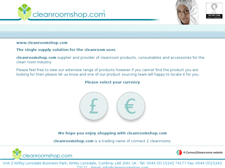 www.cleanroomshop.com