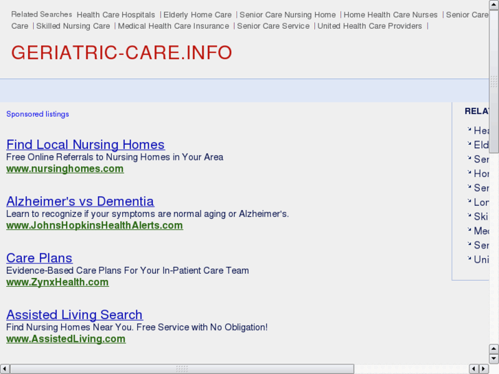www.geriatric-care.info