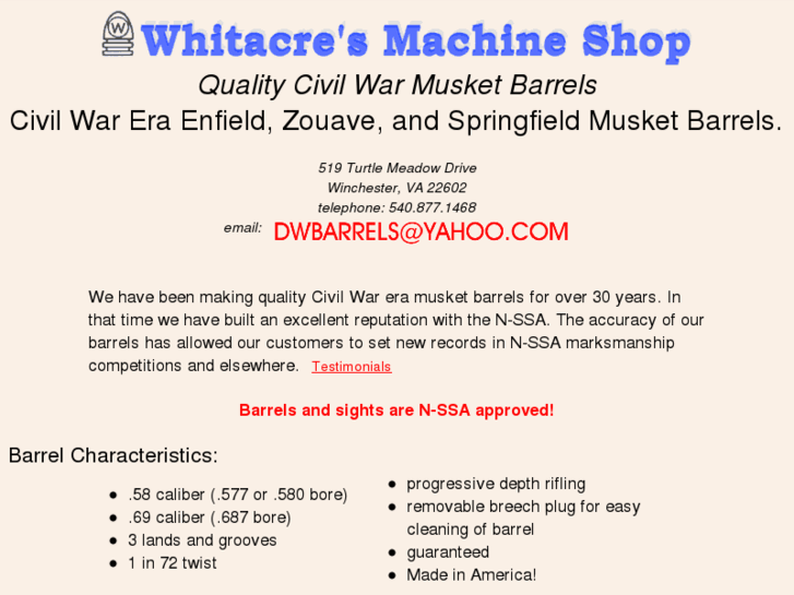 www.whitacresmachineshop.com
