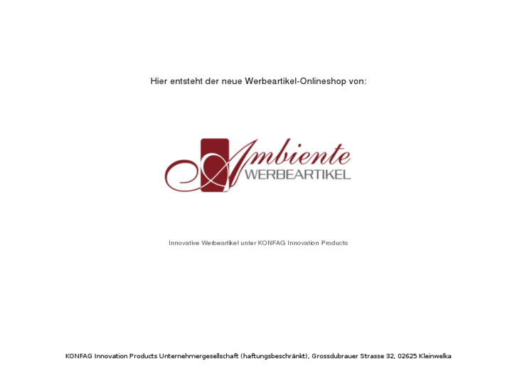 www.ambiente-werbeartikel.com
