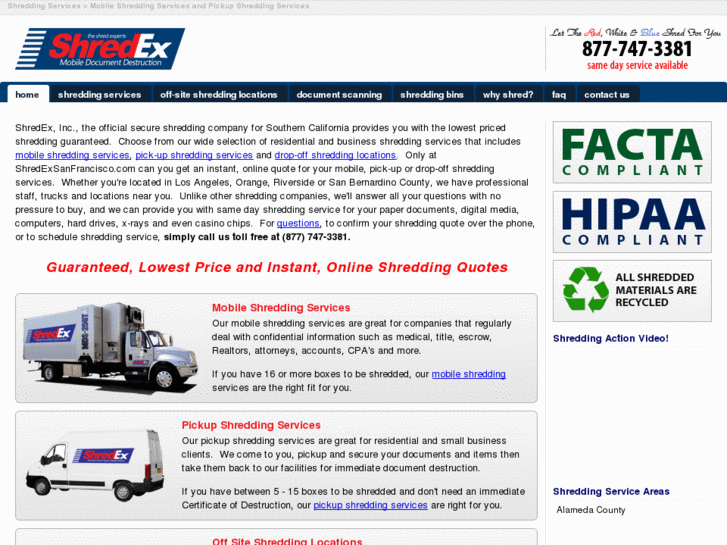www.shredexlosangeles.com