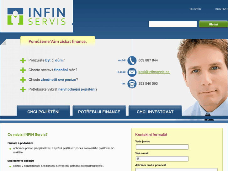www.infinservis.cz
