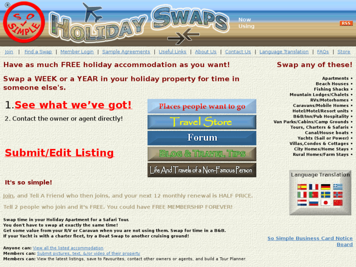 www.sosimpleholidayswaps.com