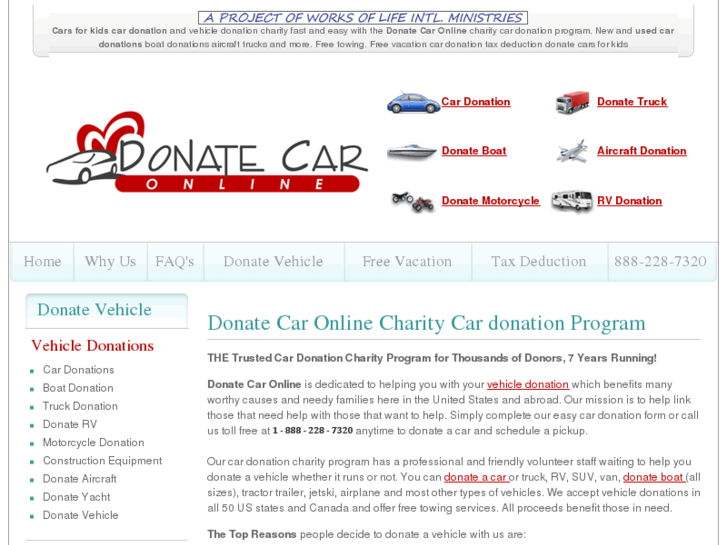 www.donatecaronline.org
