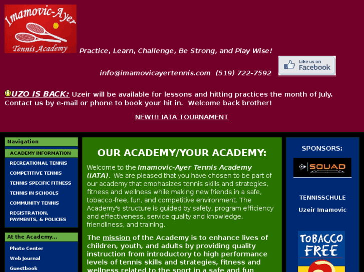 www.imamovicayertennis.com