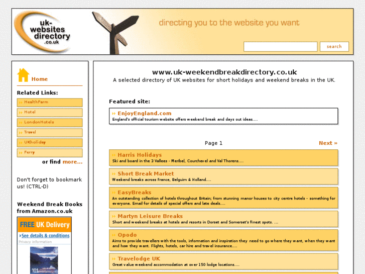 www.uk-weekendbreakdirectory.co.uk