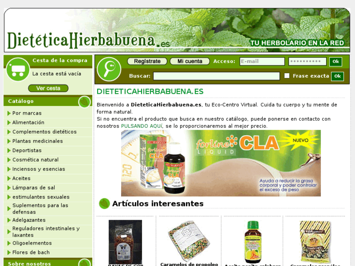 www.dieteticahierbabuena.es