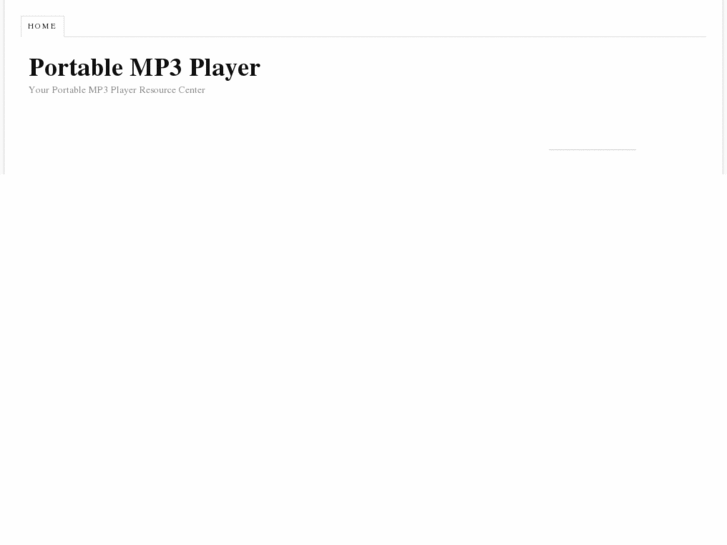 www.portable-mp3-player.com
