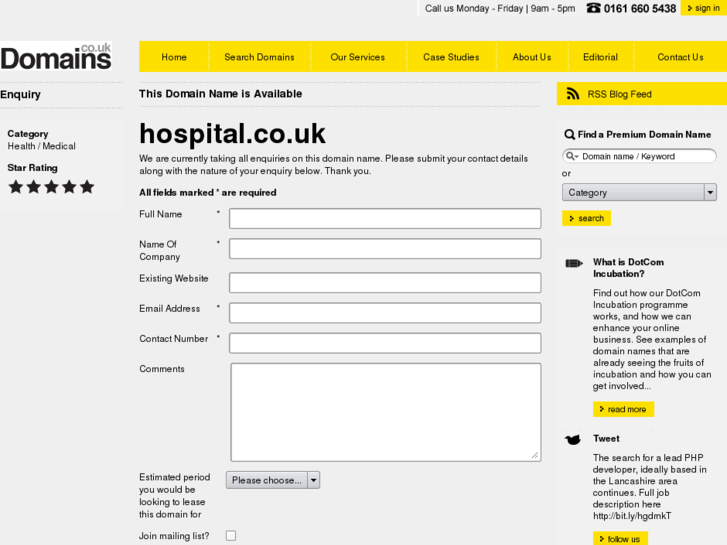 www.hospital.co.uk