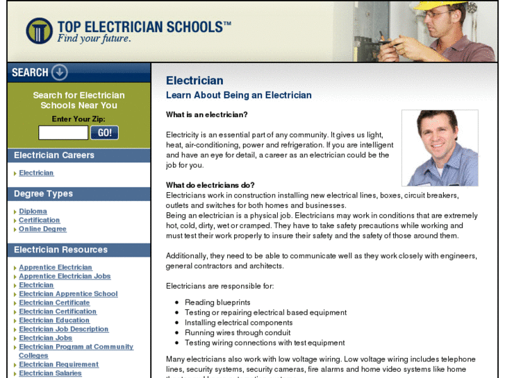 www.topelectricianschools.com