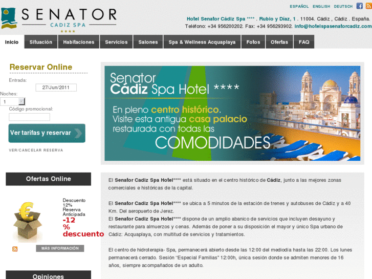 www.hotelsenatorcadiz.com