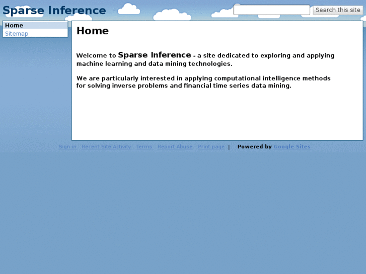 www.sparseinference.info