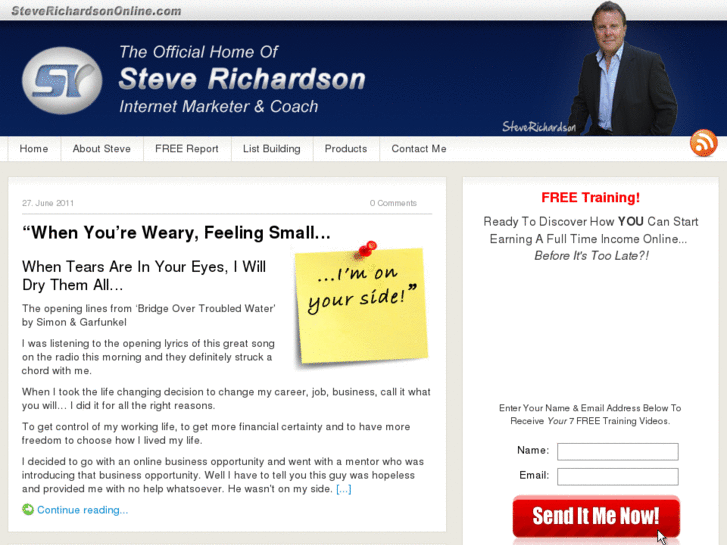 www.steverichardsononline.com