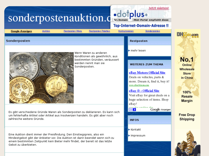 www.sonderpostenauktion.de