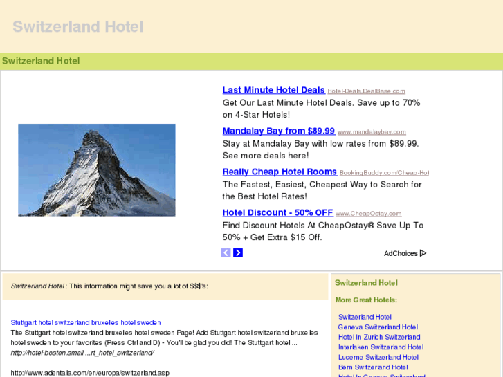 www.find-hotels-switzerland.com