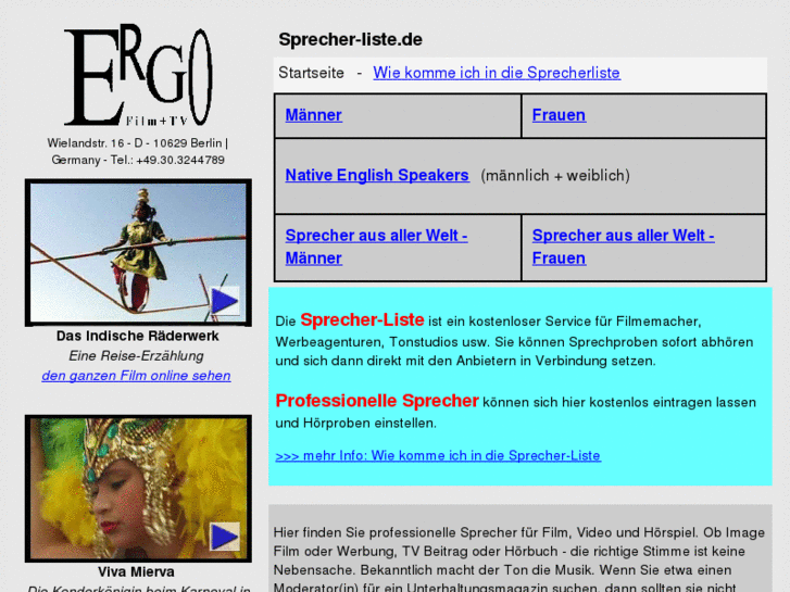 www.sprecher-liste.de