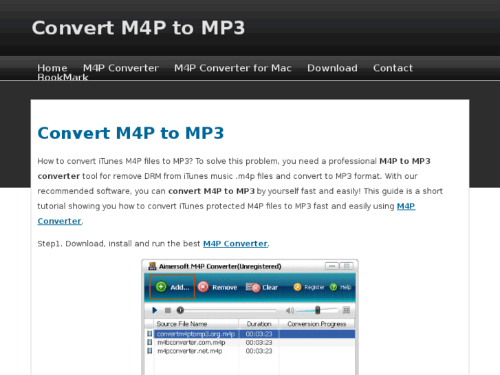 www.convertm4ptomp3.org