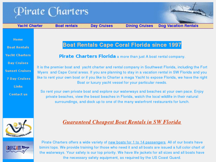 www.yachtchartersflorida.net
