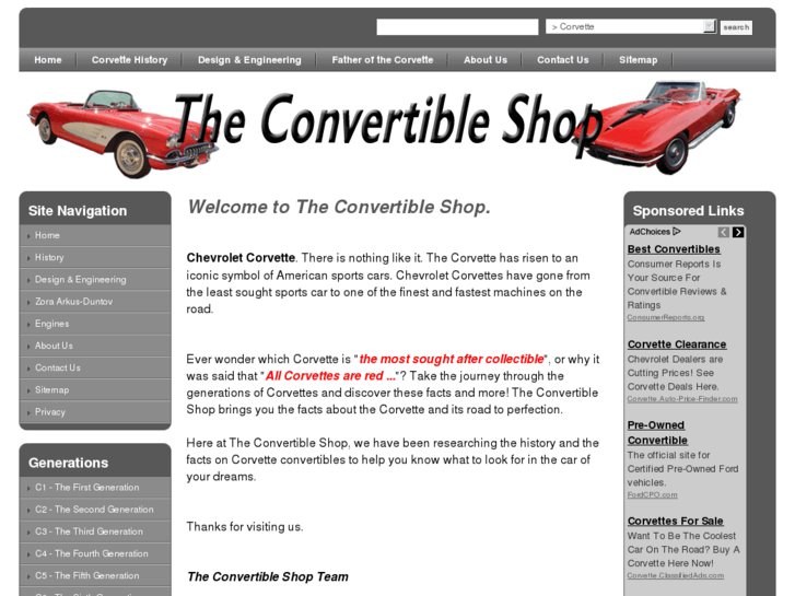 www.theconvertibleshop.com