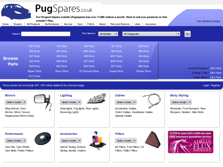 www.peugeotspares.com