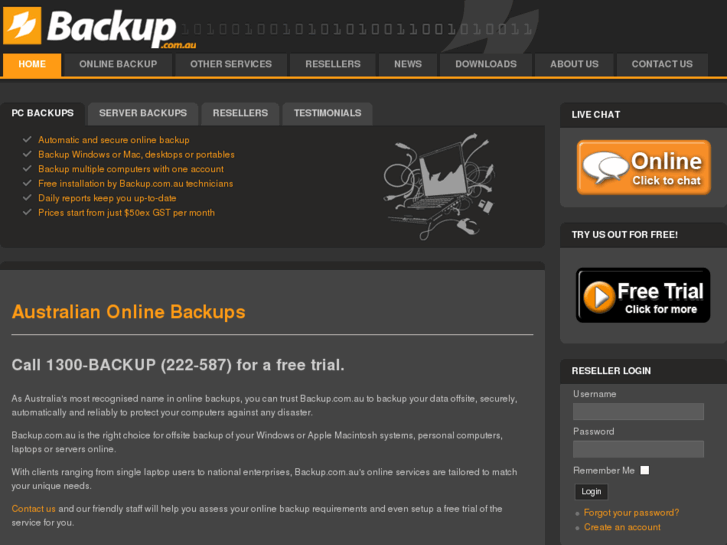 www.backup.com.au