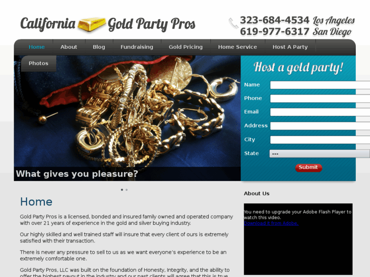 www.californiagoldpros.com