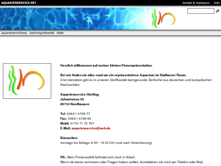 www.aquarienservice.net