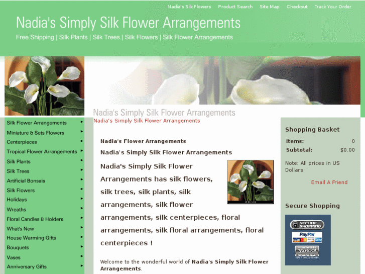 www.simplysilkflowerarrangements.com