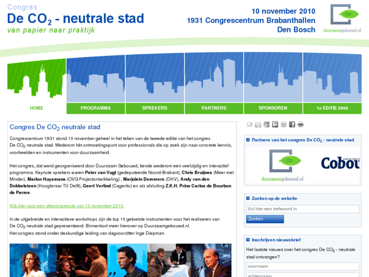 www.co2neutralestad.nl