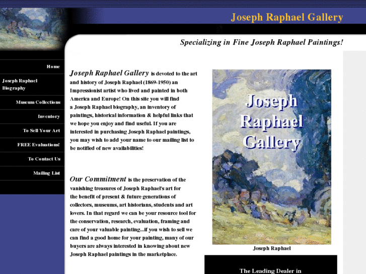 www.josephraphaelgallery.com