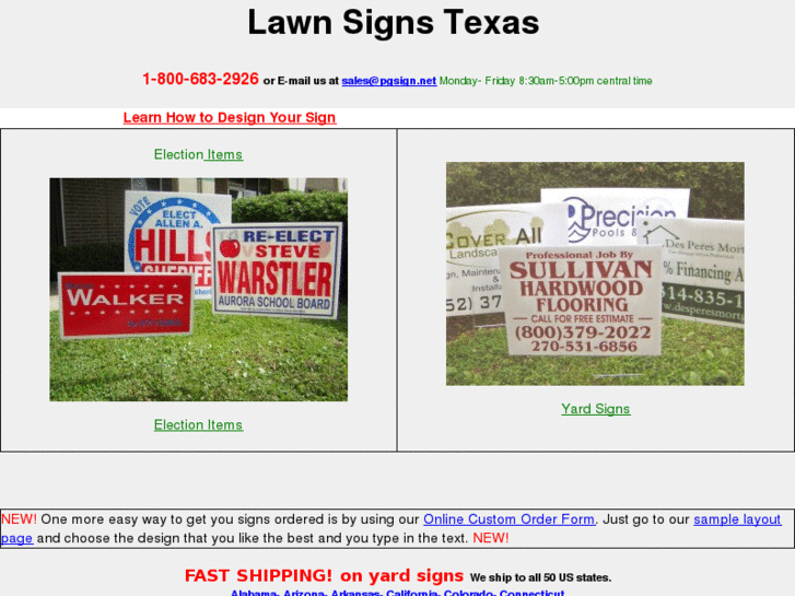 www.lawnsignstexas.com