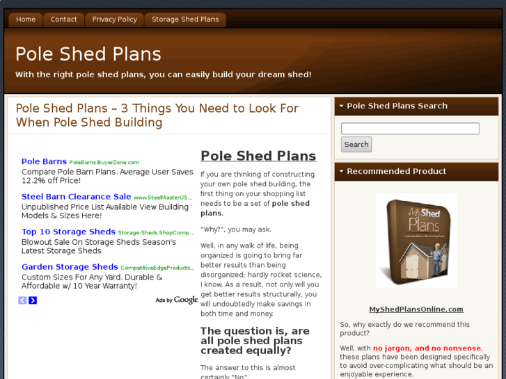 www.poleshedplans.com