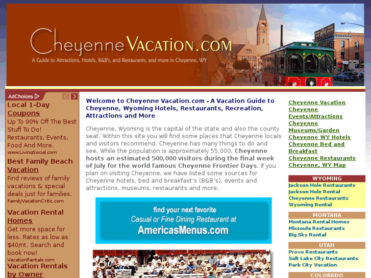www.cheyennevacation.com