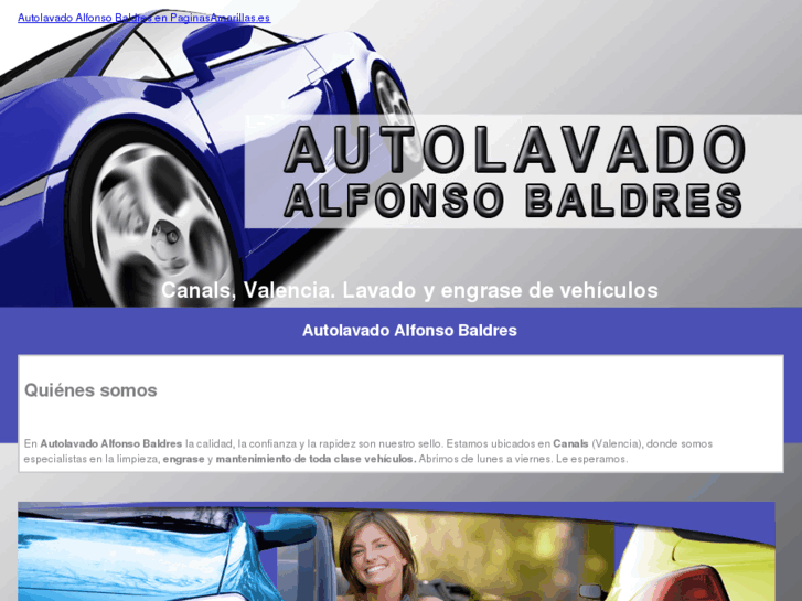 www.autolavadoalfonsobaldres.es