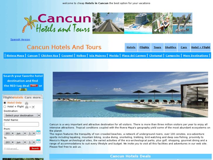 www.cancunhotelsandtours.com