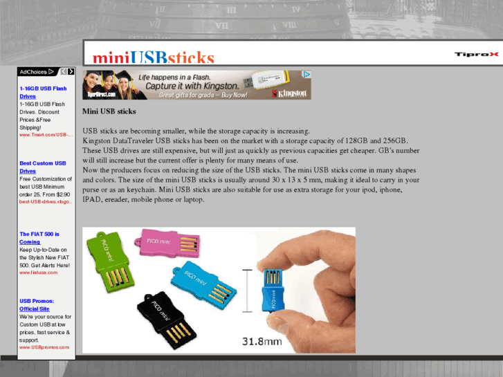 www.miniusbsticks.com
