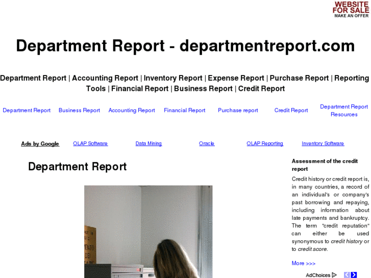 www.departmentreport.com
