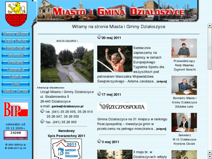 www.dzialoszyce.pl