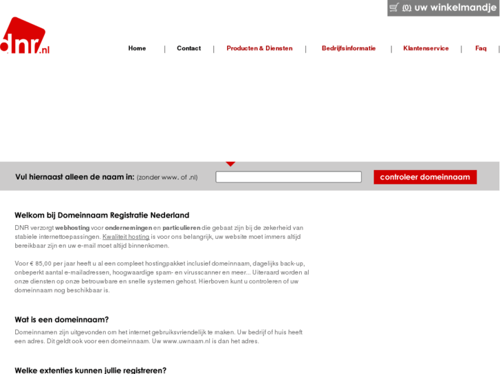 www.domeinnaamregistratiedienst.nl